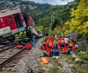 Zderzyły się dwa pociągi ekspresowe na Słowacji