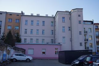 Zabytkowa Kamienica Sienkiewicza 22 w Białymstoku. Dawne Kino Apollo