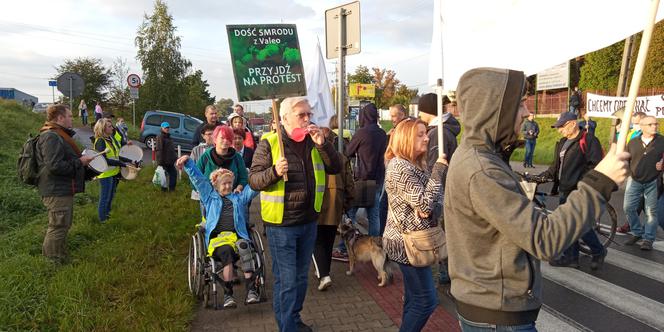 Wielki protest w Skawinie