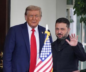 Trump i Zełeński w Białym Domu