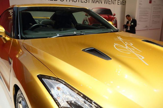 Usain Bolt i Nissan GT-R 