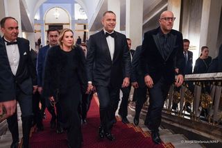 Jesienne stylizacje pierwszych dam