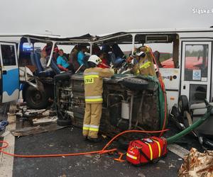 Ćwiczenia służb mundurowych w Zawierciu