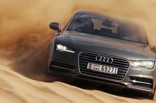 Audi A7 na dubajskich wydmach: pokaz możliwości napędu quattro