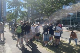 Kibice Realu Madryt w Warszawie