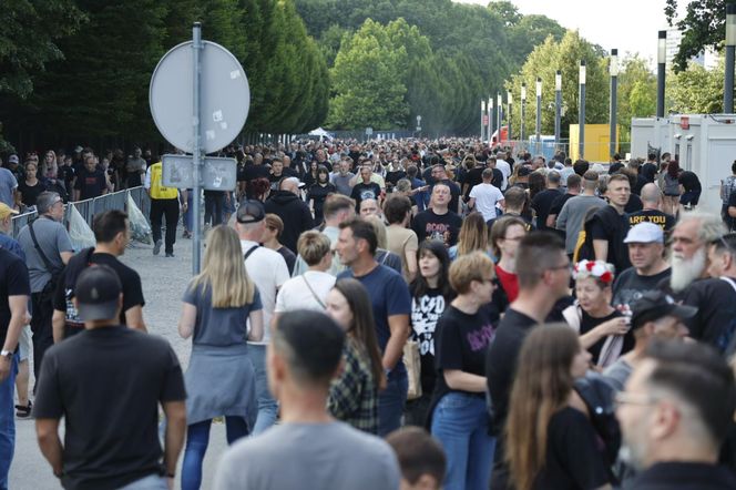 Koncert AC/DC w Warszawie (4.07.2025) - część pierwsza. Organizatorem koncertu jest Live Nation
