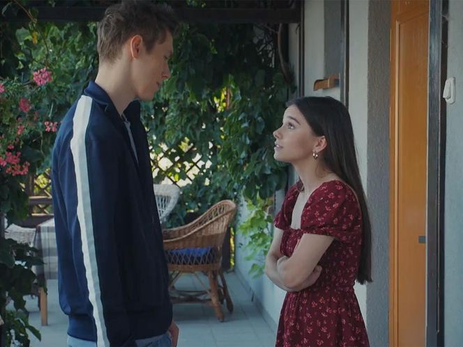 M jak miłość, odcinek 1834: Basia (Karina Woźniak), Michał (Igor Pawłowski) 