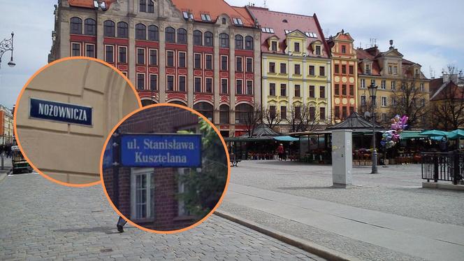 Najbardziej tajemnicze nazwy ulic we Wrocławiu. Czy wiesz co oznaczają? 