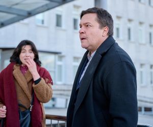 Na Wspólnej odc. 3997. Klaudia (Justyna Karłowska), Michał (Robert Kudelski)