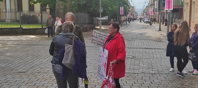 Protest kobiet "Ani jednej więcej!" w Kielcach (14 czerwca 2023)