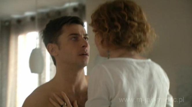 M jak miłość po wakacjach 2013. Marek (Kacper Kuszewski), Ewa (Dominika Kluźniak)