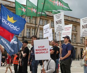 Pikieta Stop Migracji w Białymstoku