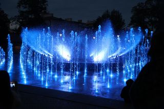 Nowy pokaz na fontannie multimedialnej na pl. Litewskim w Lublinie – „Legenda”