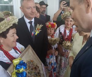 Koło Gospodyń Wiejskich w Puszynie na Dożynkach Prezydenckich w Warszawie