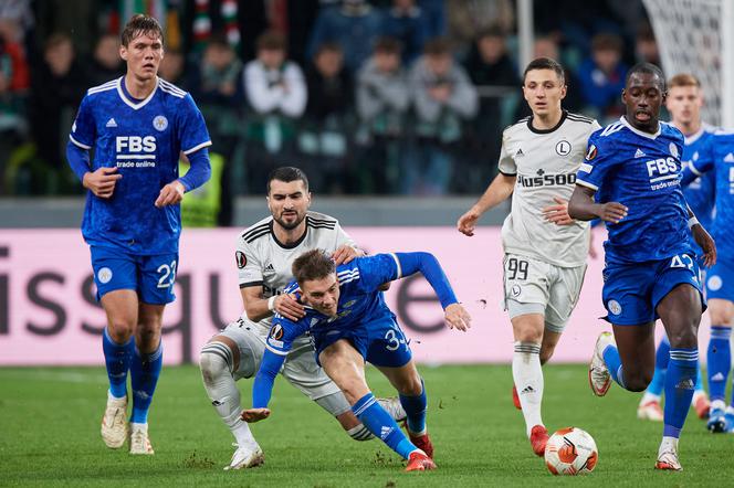 W pierwszym meczu Legia pokonała Leicester 1:0.