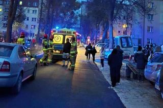 Znaleziono nieprzytomną kobietę. Akcja ratownicza w Wodzisławiu Śląskim