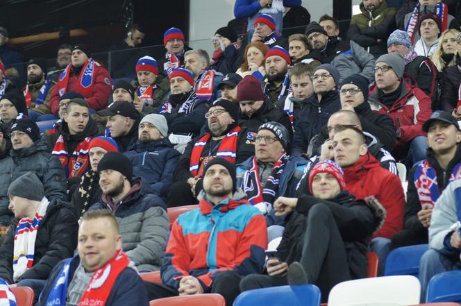 Górnik Zabrze - Lechia Gdańsk: Ponad 8 tysięcy fanów wspierało Trójkolorowych