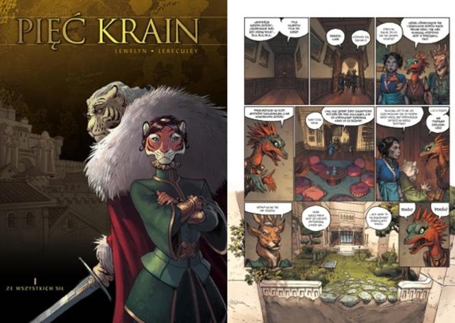 Pięć Krain - nowa, komiksowa saga fantasy porównywana do „Gry o tron”!