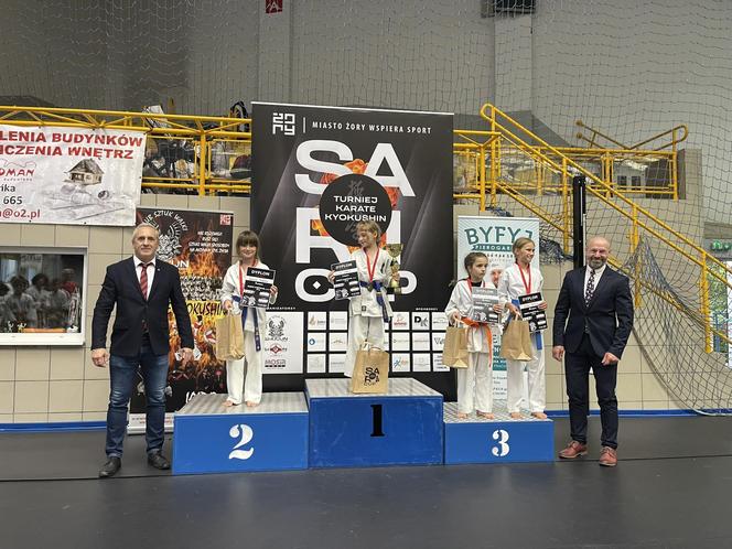 Karatecy ze Skarżyska-Kamiennej startowali w turnieju w Żorach