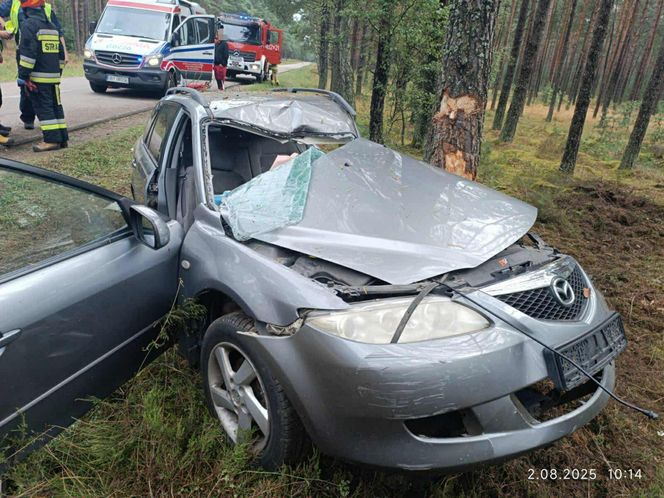 Cztery osoby, w tym dziecko, poszkodowane w wypadku