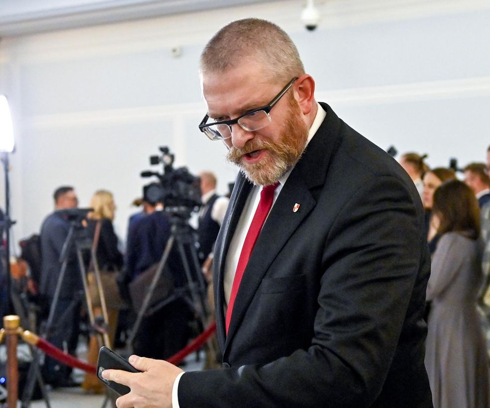 Grzegorz Braun wtargnął do szpitala. Prokuratura wszczęła postępowanie