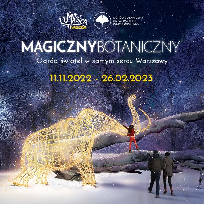 Ogród Botaniczny UW w blasku miliona świateł! MagicznyBotaniczny – wyjątkowa wystawa, inspirowana światem roślin i zwierząt