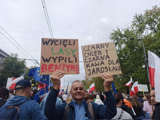 Hasła z Marszu Miliona Serc