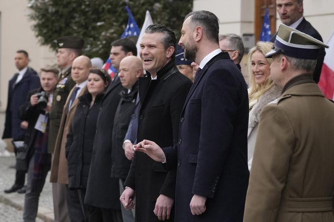 Spotkanie Kosiniaka-Kamysza i sekretarza obrony USA Pete'a Hegsetha