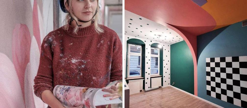 Kamila Lipka i jej murale