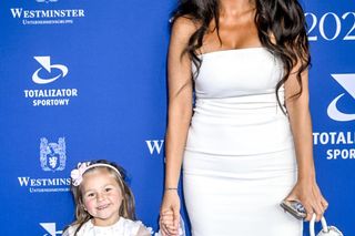 Sylwia Bomba z córką Tosią