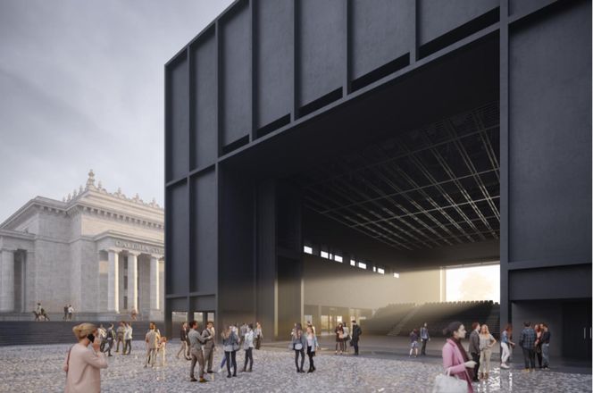 MSN i plac Centralny to nie jedyne zmiany na Placu Defilad. Rusza budowa nowej siedziby TR Warszawa