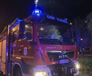 Tragiczny pożar w Turku. W płomieniach zginęła kobieta [ZDJĘCIA]