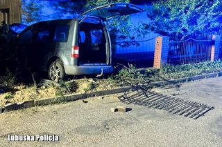 Pijany kierowca wjechał w budynek