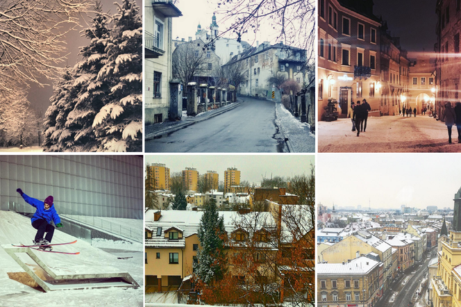 Zobaczcie jak wygląda zimowy Lublin na Waszych zdjęciach