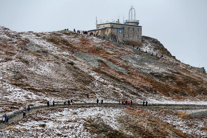 Tatry przysypane śniegiem