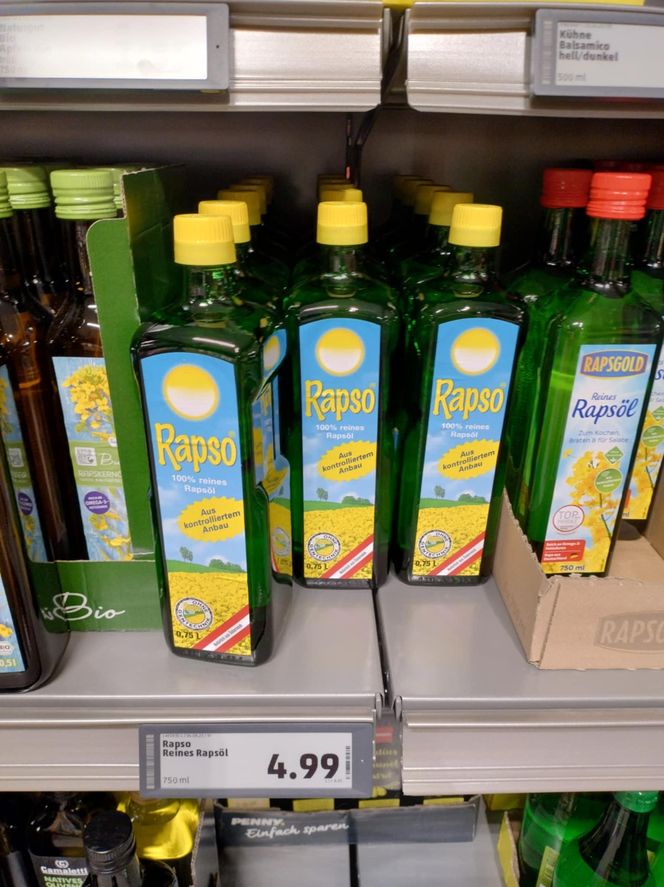 ceny produktów w marketach w Niemczech 