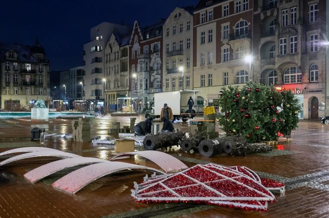 Bytom i iluminacje świąteczne 