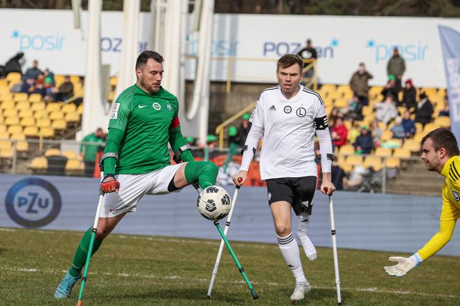 Amp Futbol Ekstraklasa w Poznaniu. Marcin Oleksy znowu strzela