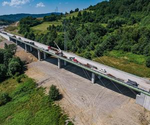 Obejście Węgierskiej Górki - postęp prac w lipcu 2024