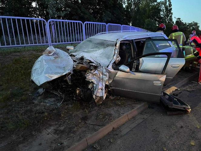 Tragiczny wypadek na ul. Krzywoustego w Poznaniu. Dwie osoby nie żyją