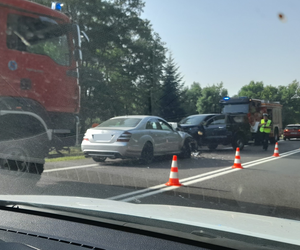 Wypadek na trasie Krasnystaw - Zamość. Jedna osoba jest ranna. Zobacz