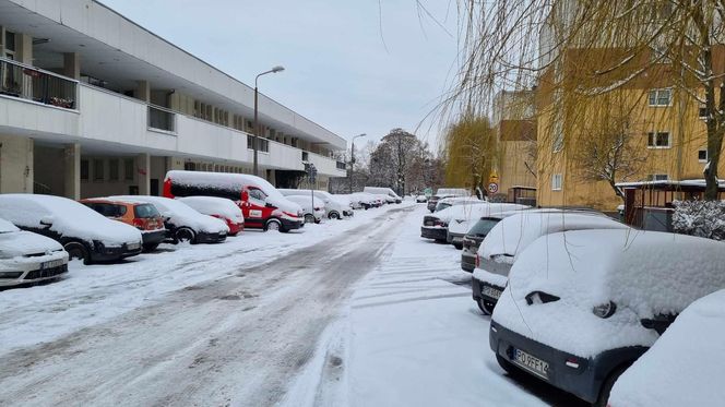 Śnieg zaskoczył mieszkańców Poznania?