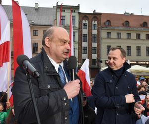 Karol Nawrocki przyjechał do Torunia. Fotorelacja ze spotkania