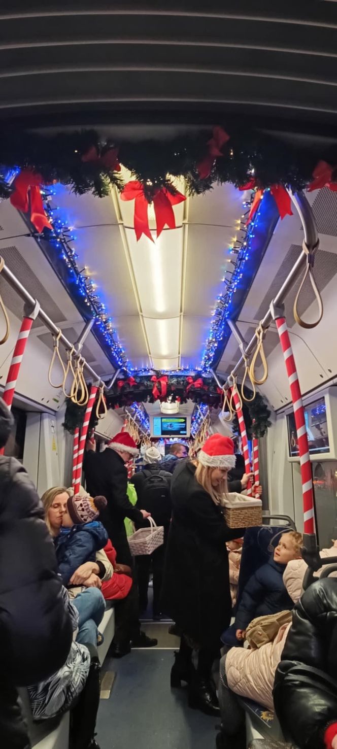 Mikołajkowy Tramwaj w Toruniu