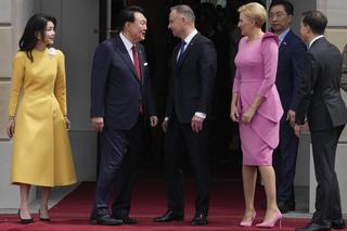 Agata Duda i pierwsza dama z Korei