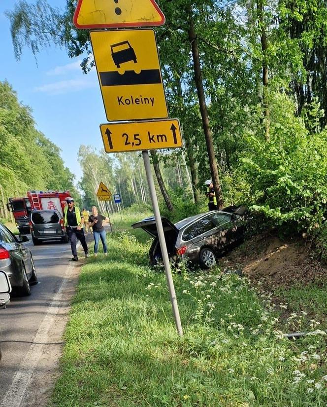 W rejonie wypadku na DK 63 ruch odbywa się wahadłowo