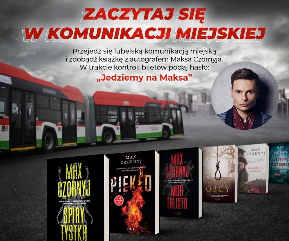 Lublin - Jedziemy na Maksa, czyli książki w miejskiej komunikacji