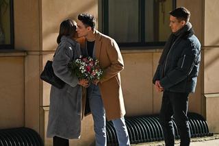 Pierwsza miłość odc. 3791. Julita (Dagmara Bryzek), Borys (Patryk Cebulski), Filip (Dominik Smaruj)