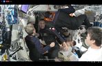 Oficjalnego powitania na ISS
