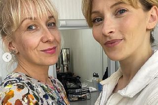 Barwy szczęścia. Małgorzata Tarnowska (charakteryzatorka), Anna Mrozowska (Renata)